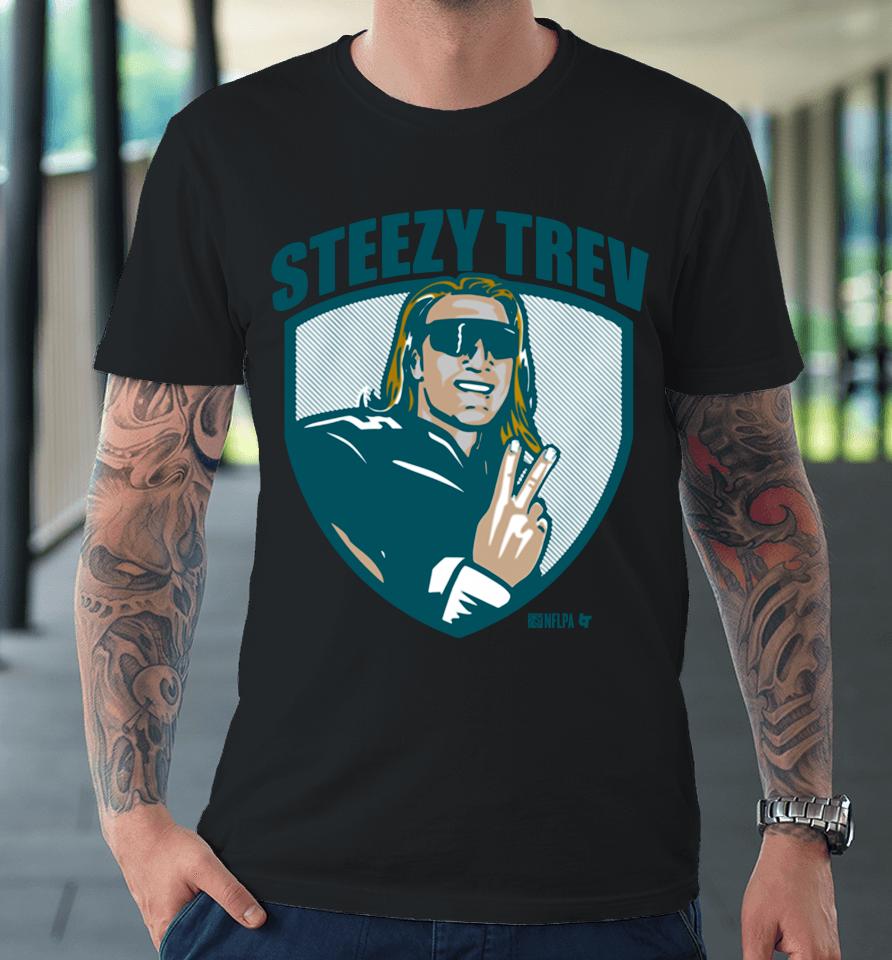 Breakingt Trevor Lawrence Steezy Trev Premium T-Shirt