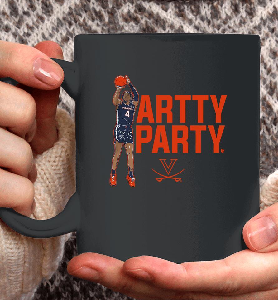 Breakingt Virginia Basketball Armaan Franklin Artty Party Coffee Mug