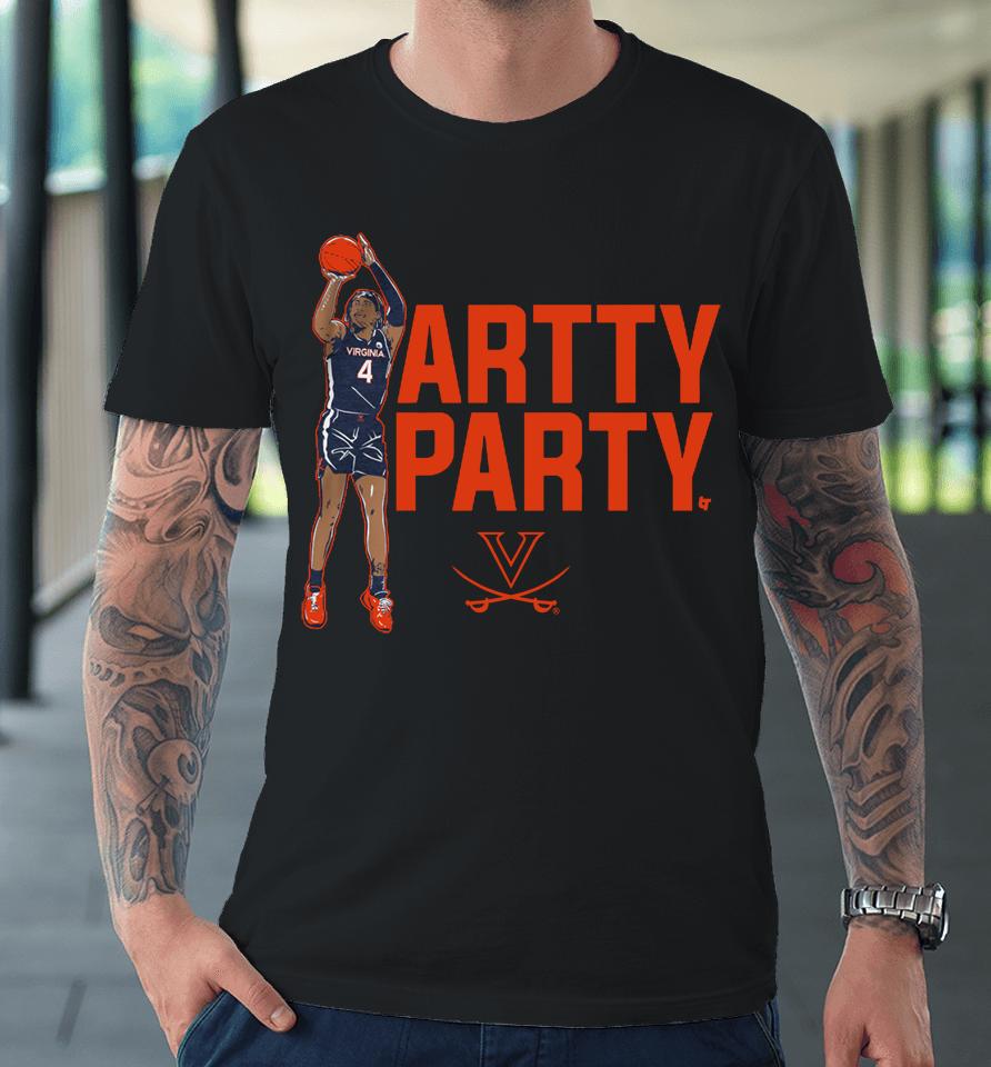 Breakingt Virginia Basketball Armaan Franklin Artty Party Premium T-Shirt