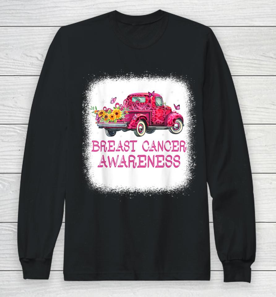 Breast Cancer Awareness In October We Wear Pink Long Sleeve T-Shirt