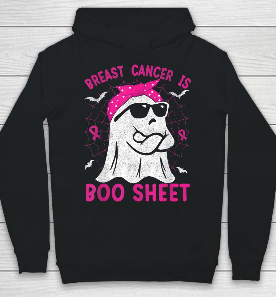 Breast Cancer Is Boo Sheet Breast Cancer Halloween Hoodie