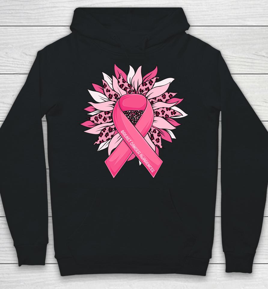 Breast Cancer  Sunflower Breast Cancer Awareness Hoodie