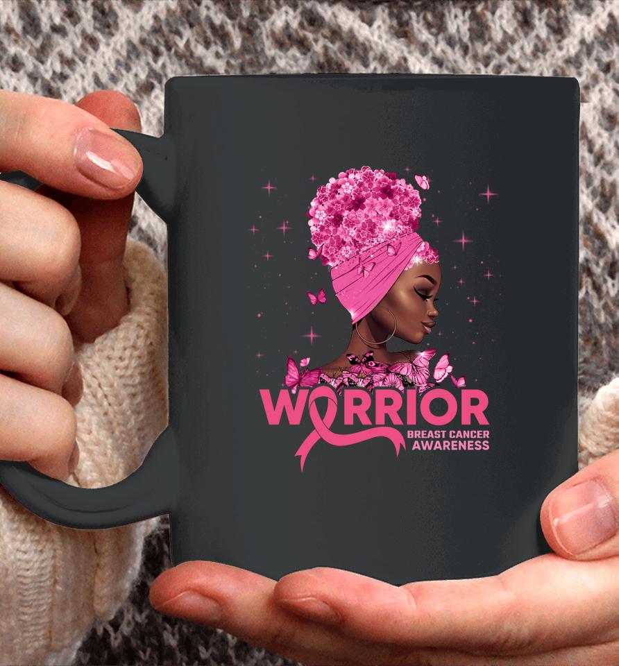 Breast Cancer Warrior Pink Ribbon Breast Cancer Awareness Coffee Mug