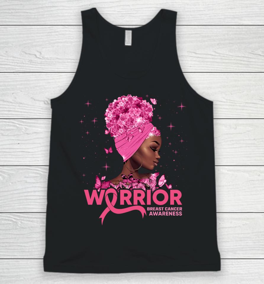 Breast Cancer Warrior Pink Ribbon Breast Cancer Awareness Unisex Tank Top