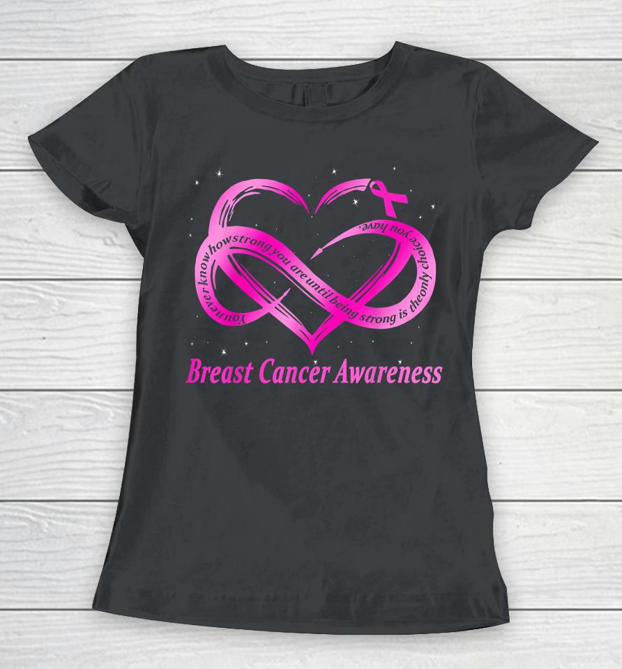 Breast Cancer Warrior Women T-Shirt