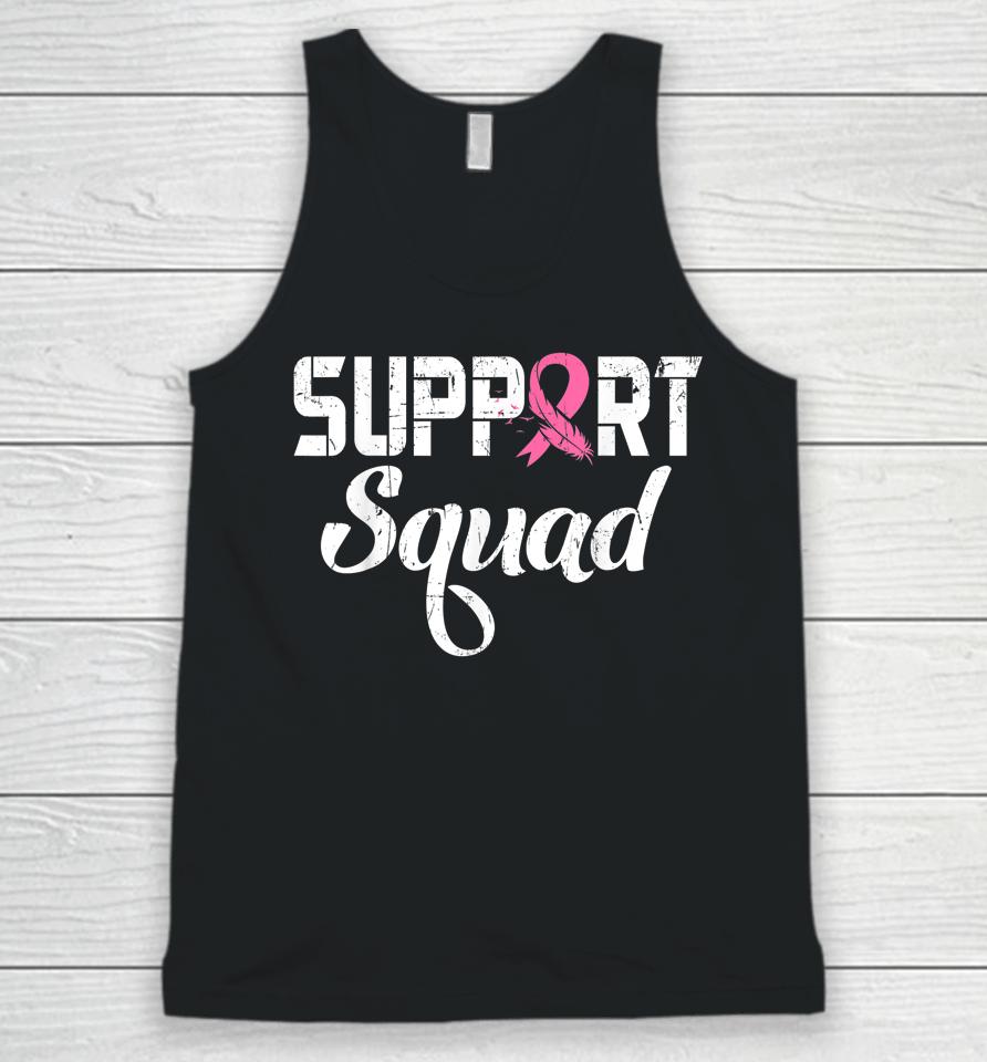 Breast Cancer Warrior Support Squad Breast Cancer Awareness Unisex Tank Top
