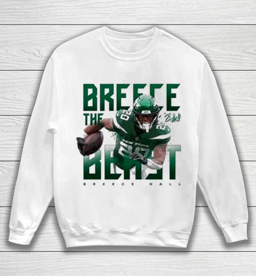 Breece Hall New York Jets Signature Sweatshirt