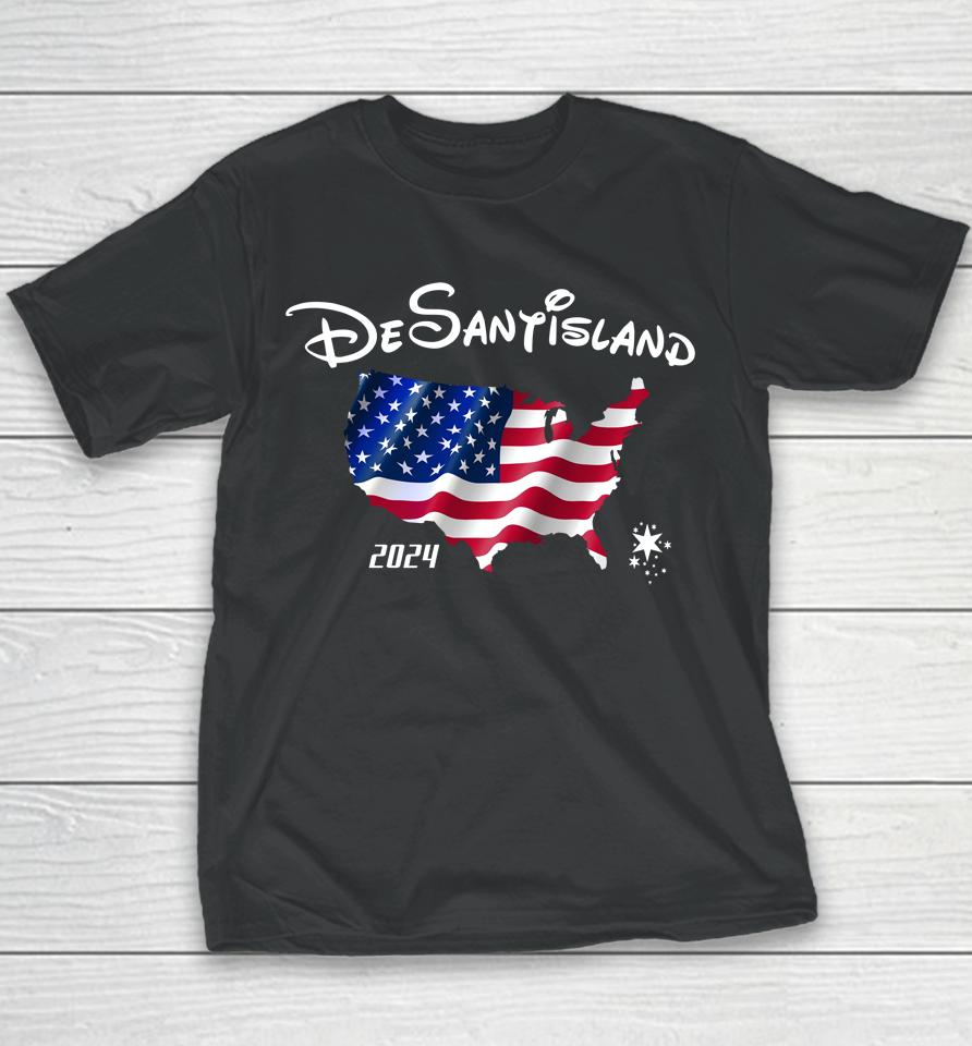 Brenden Dilley Make America Desantisland 2024 Youth T-Shirt