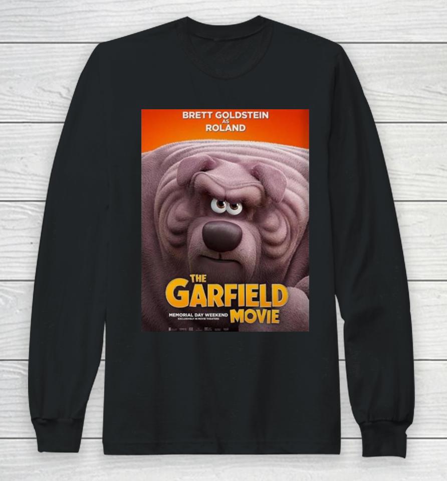 Brett Goldstein As Roland In The Garfield Movie Long Sleeve T-Shirt
