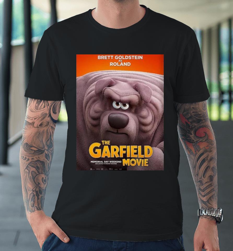 Brett Goldstein As Roland In The Garfield Movie Premium T-Shirt