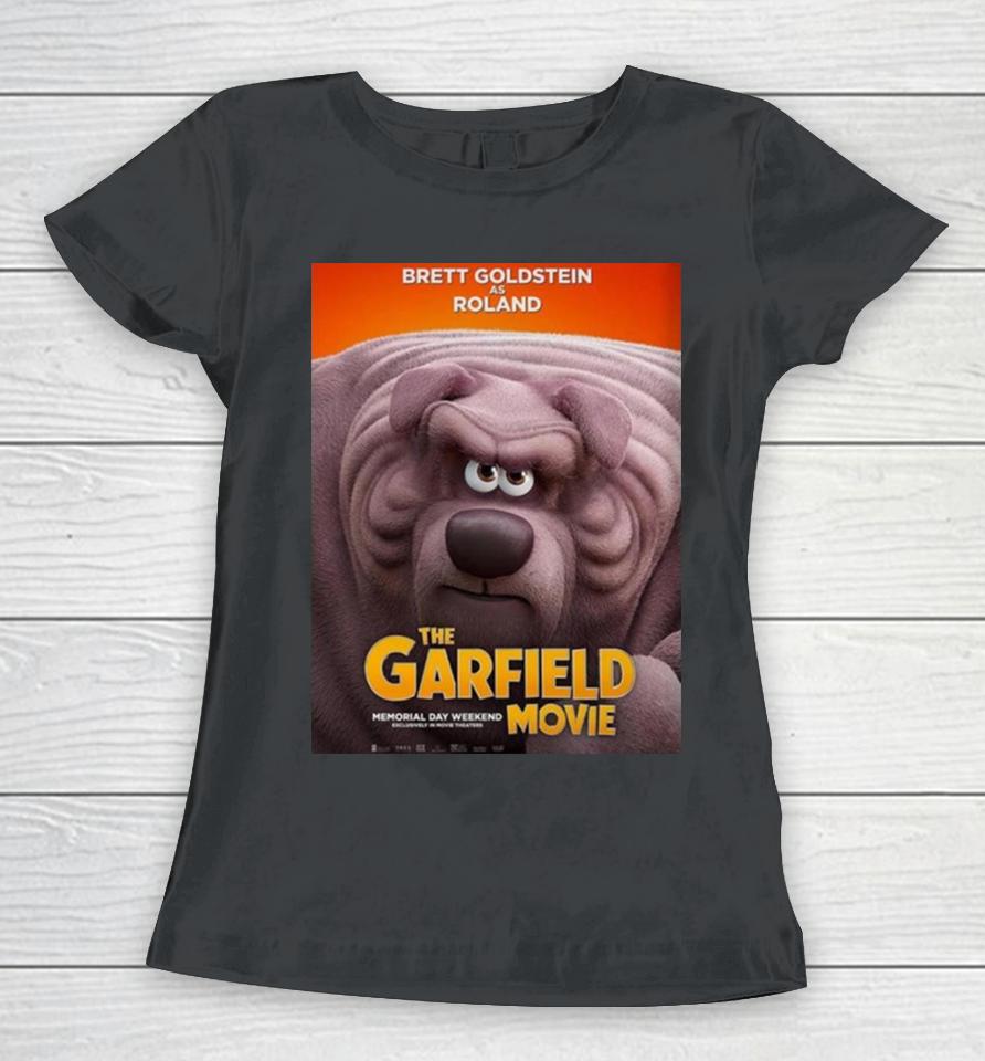 Brett Goldstein As Roland In The Garfield Movie Women T-Shirt