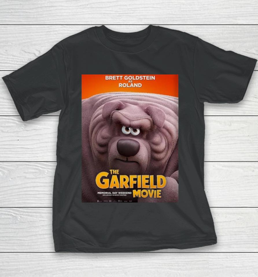 Brett Goldstein As Roland In The Garfield Movie Youth T-Shirt