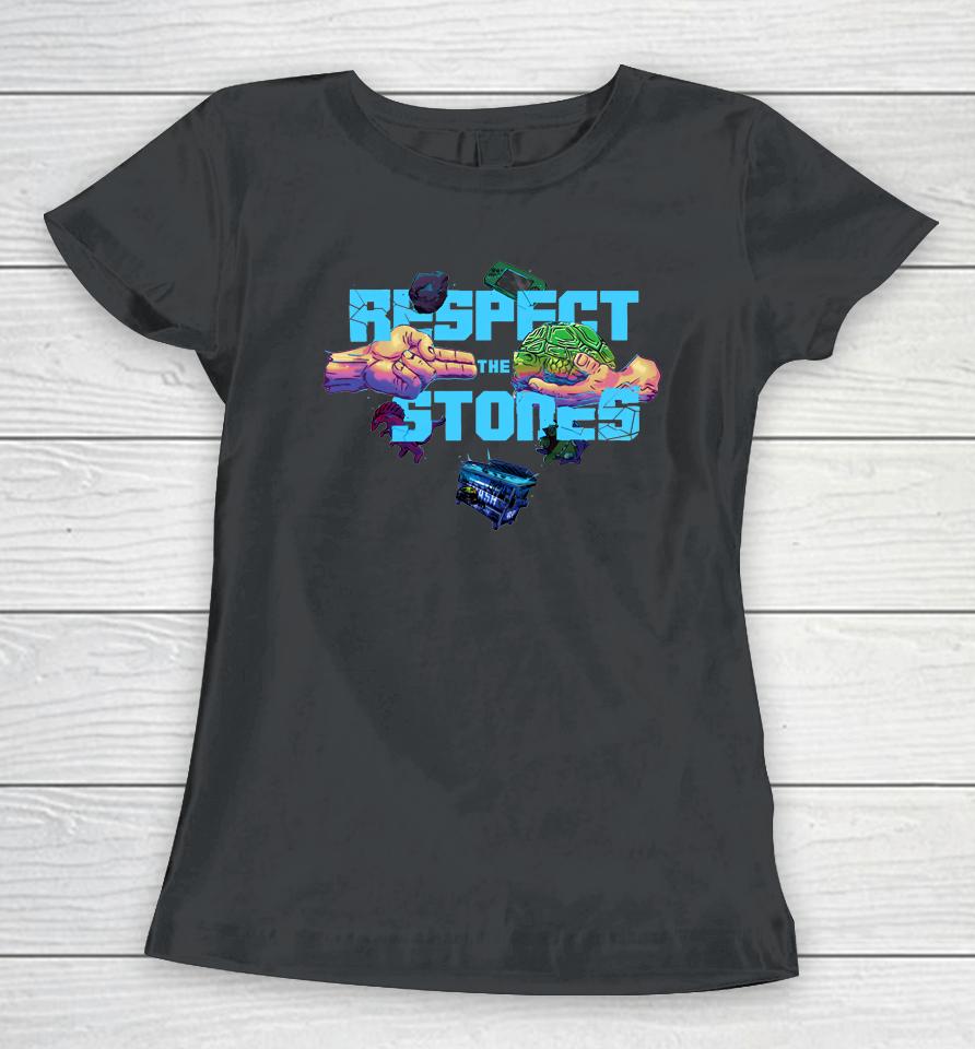 Bri4Nf Respect The Stones Women T-Shirt