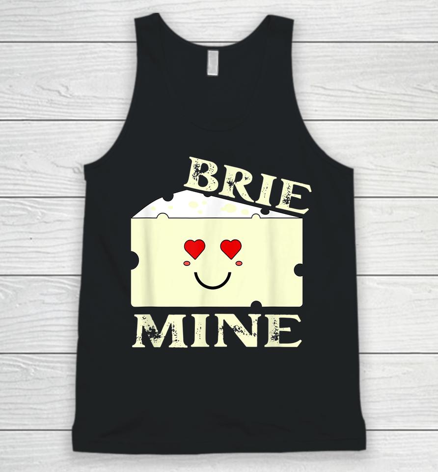 Brie Mine Funny Valentine's Day Unisex Tank Top