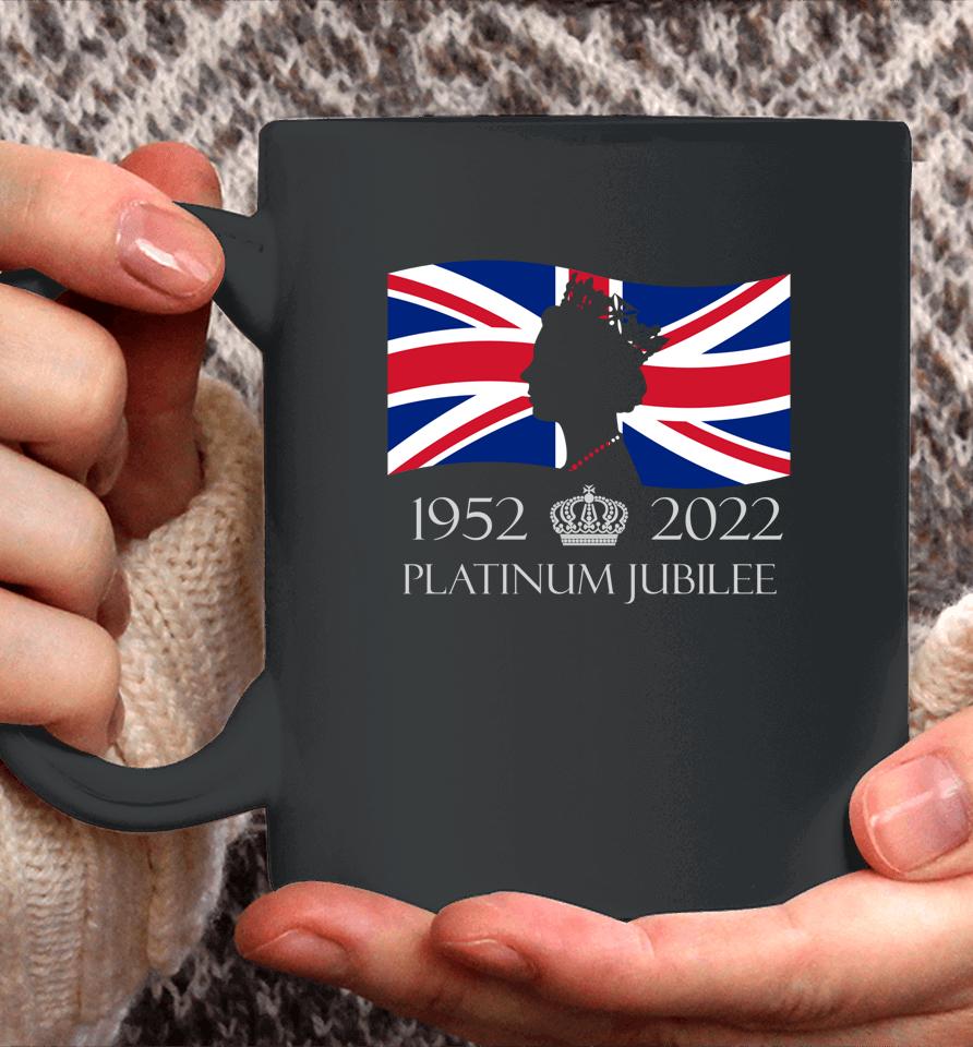 British Queen Monarchy 70Th Anniversary Platinum Jubilee Coffee Mug