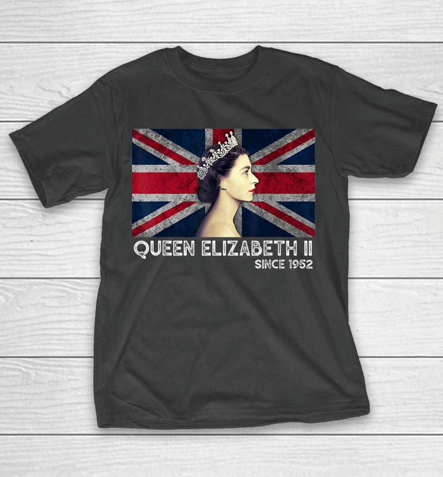 British Queen Platinum Jubilee 70Th Anniversary T-Shirt