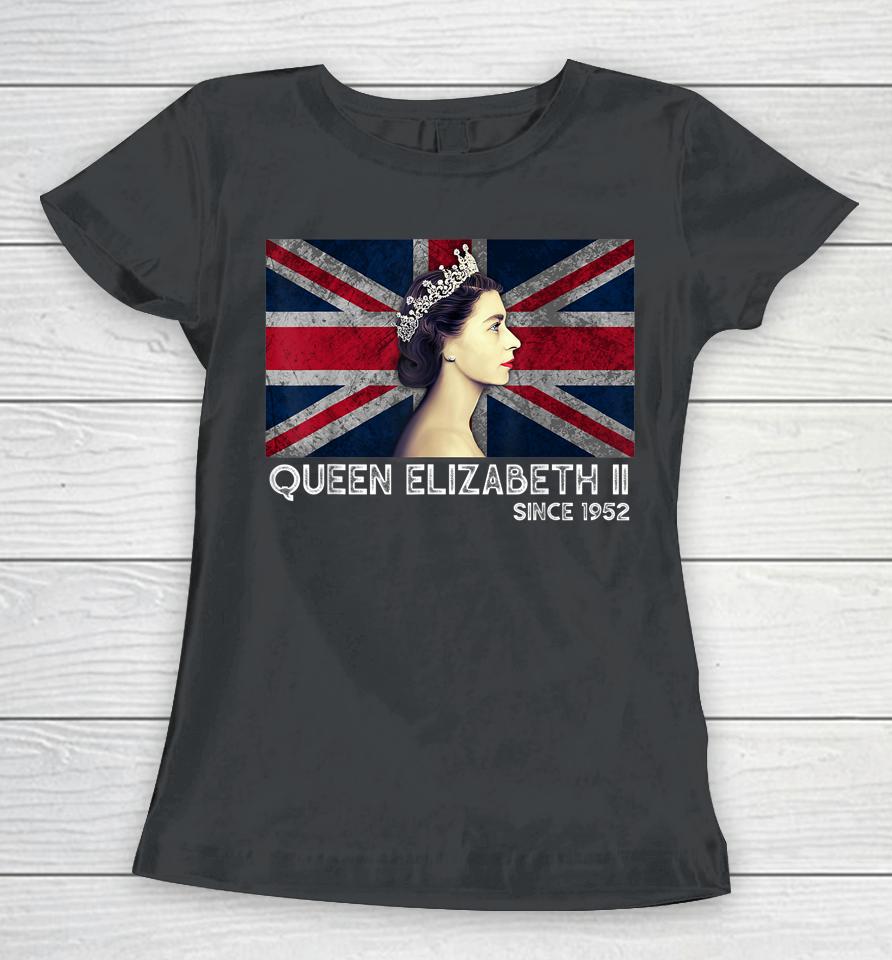 British Queen Platinum Jubilee 70Th Anniversary Women T-Shirt