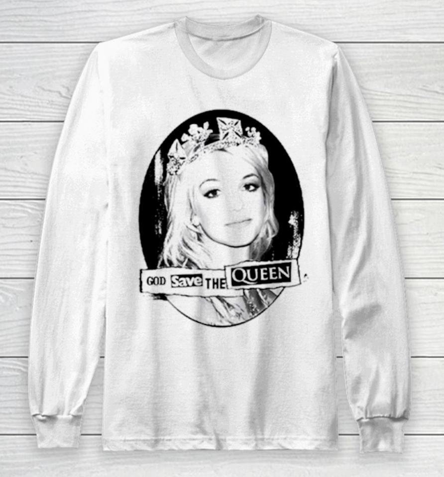 Britney God Save The Queen Long Sleeve T-Shirt