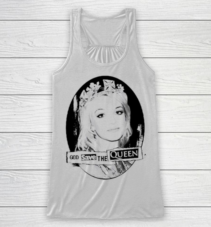 Britney God Save The Queen Racerback Tank