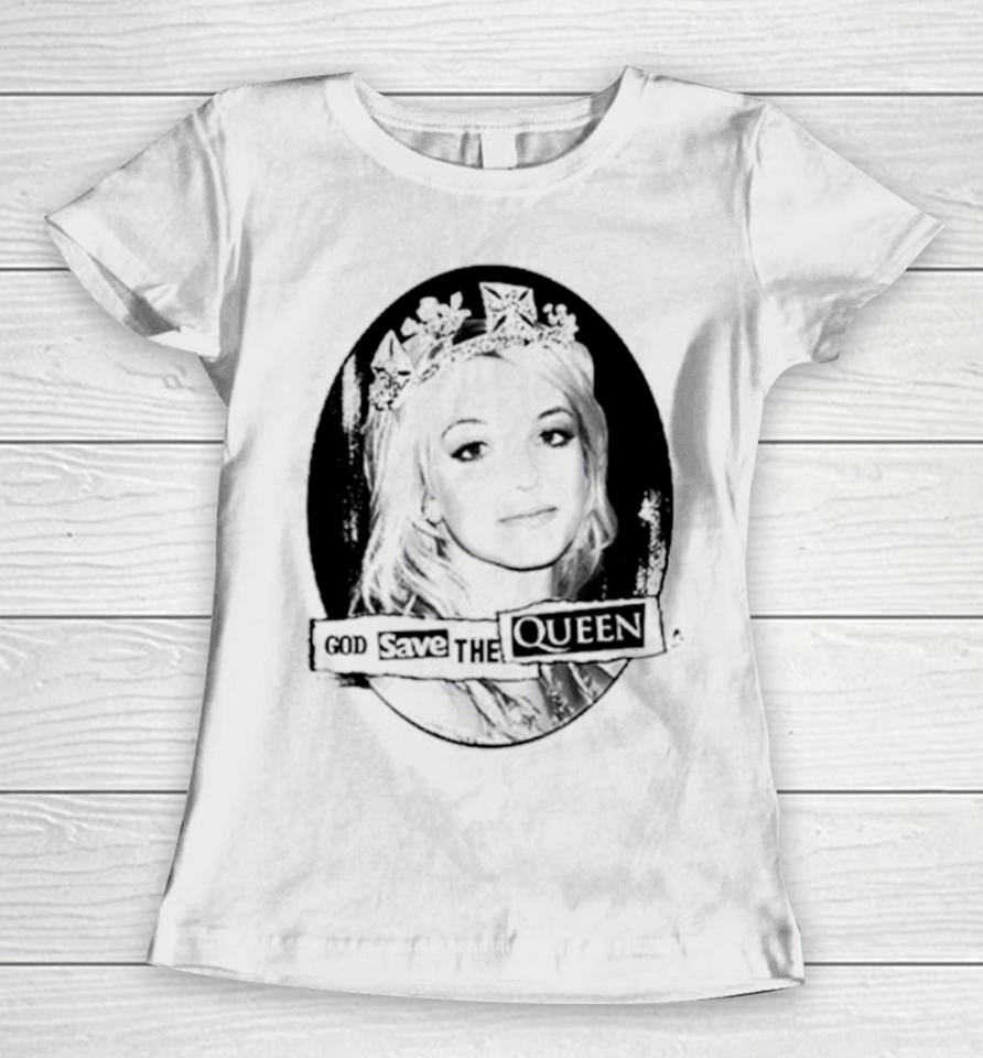 Britney God Save The Queen Women T-Shirt