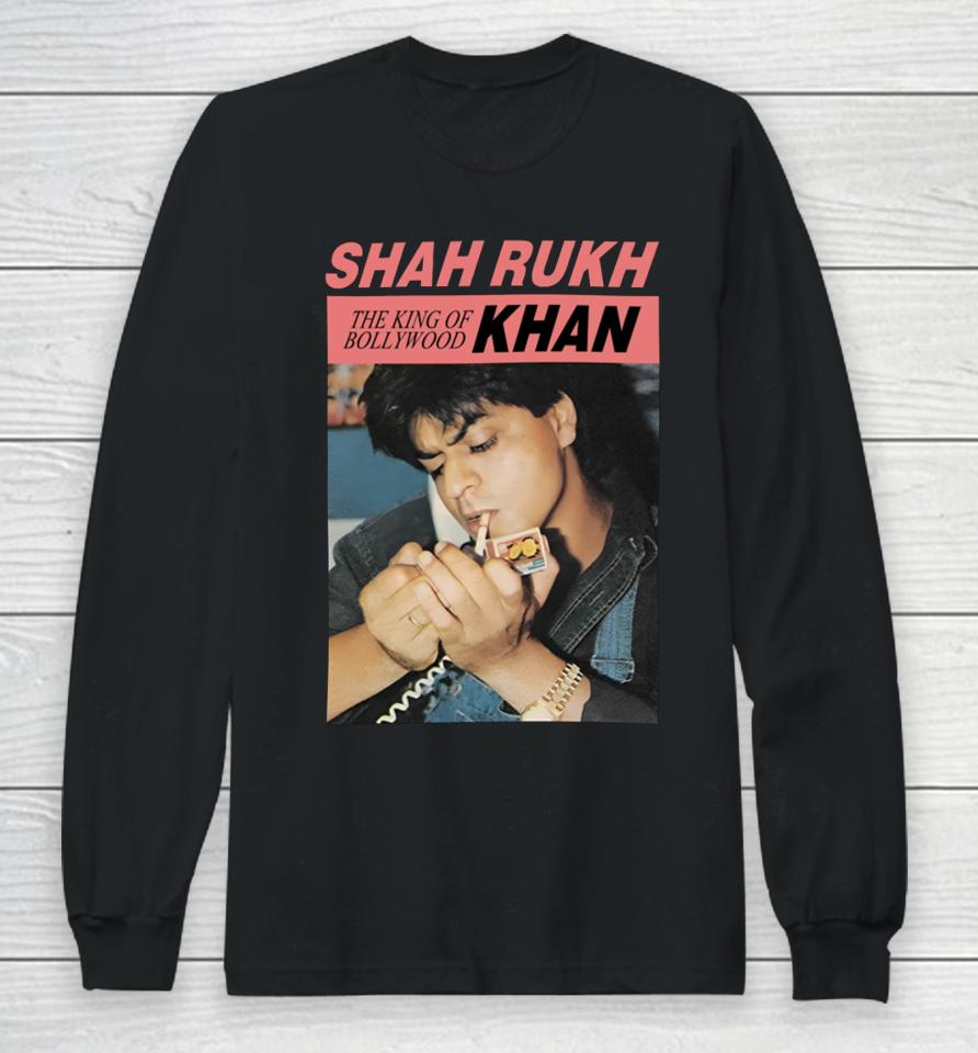 Brndnstrssng Shah Rukh Khan The King Of Bollyhood Long Sleeve T-Shirt