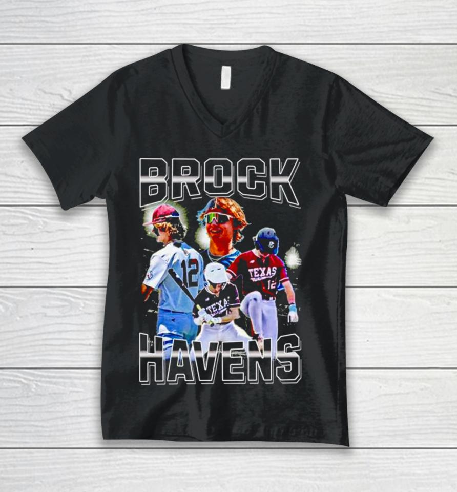 Brock Havens Vintage Unisex V-Neck T-Shirt