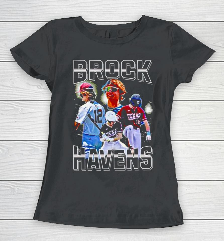 Brock Havens Vintage Women T-Shirt