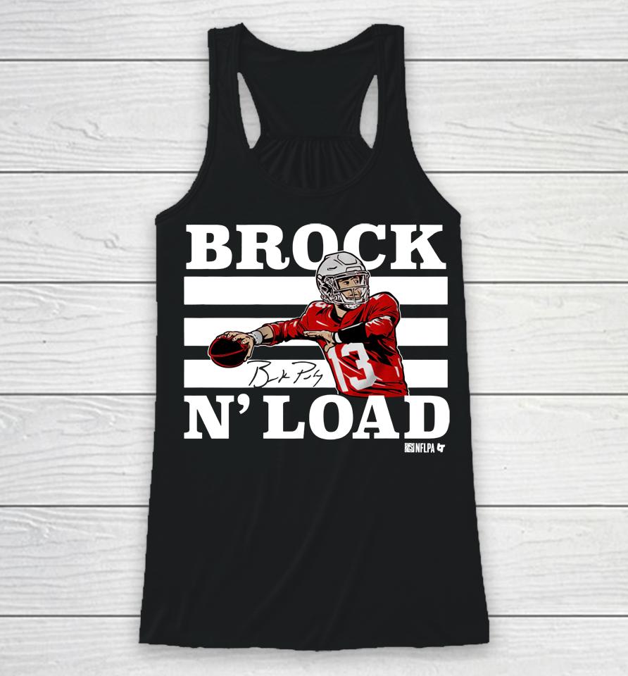 Brock Purdy Brock N Load San Francisco Nflpa Breakingt Racerback Tank