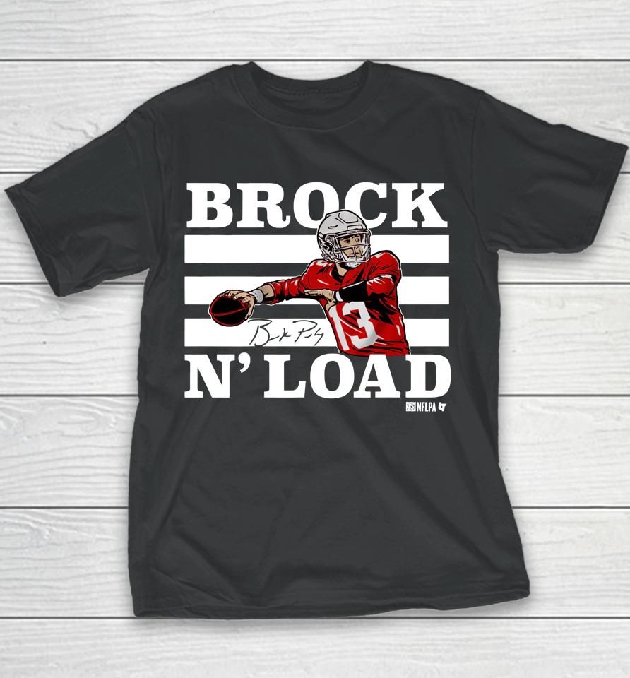 Brock Purdy Brock N Load San Francisco Nflpa Breakingt Youth T-Shirt