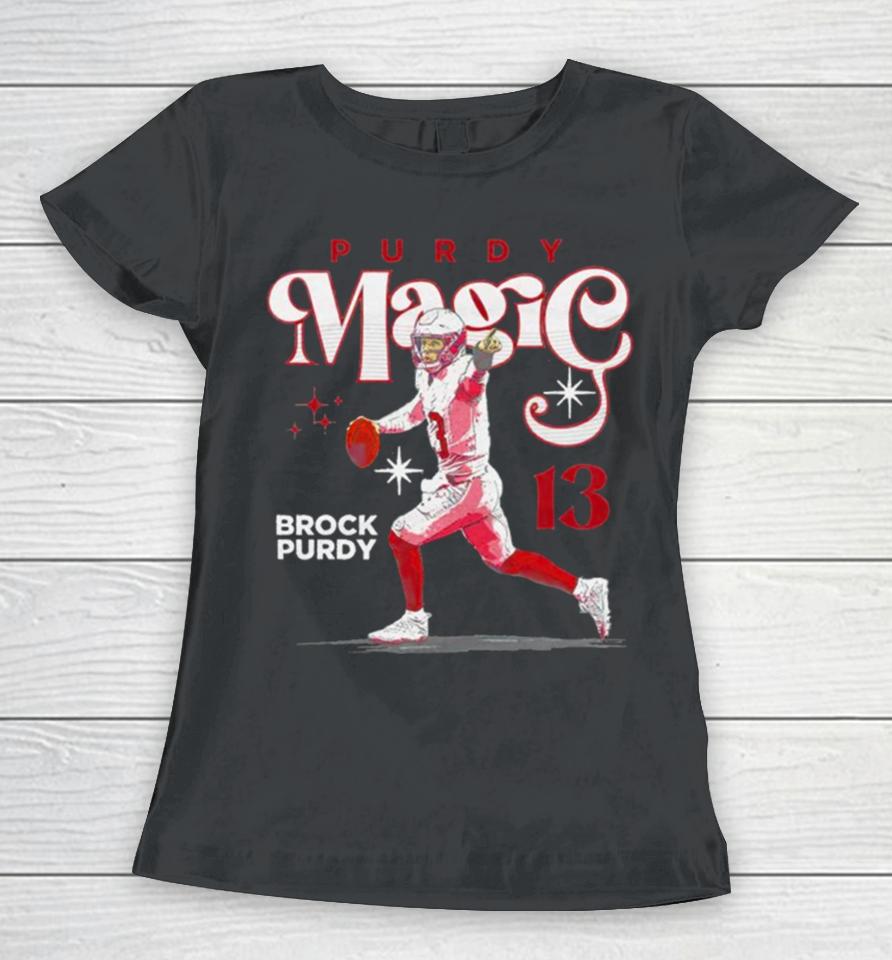 Brock Purdy San Francisco 49Ers Magic Women T-Shirt