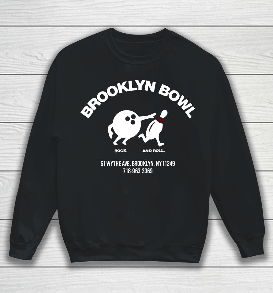 Brooklyn Bowl Williamsburg Chasing Pins Sweatshirt
