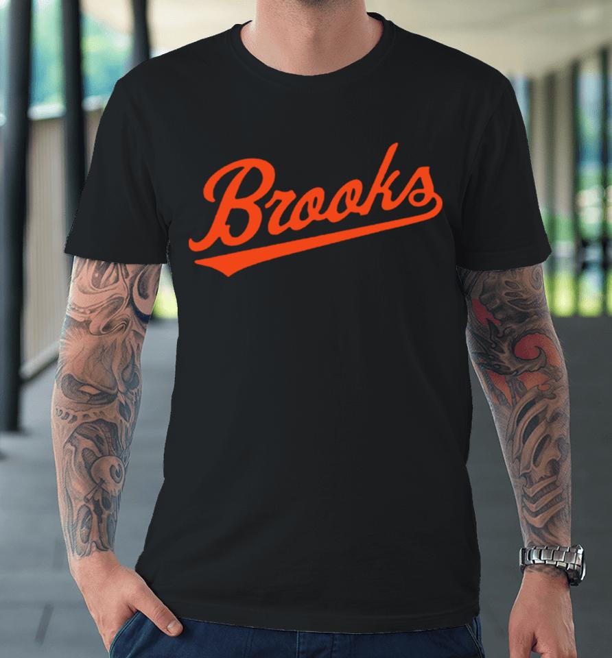 Brooks Robinson Team Name Text Premium T-Shirt