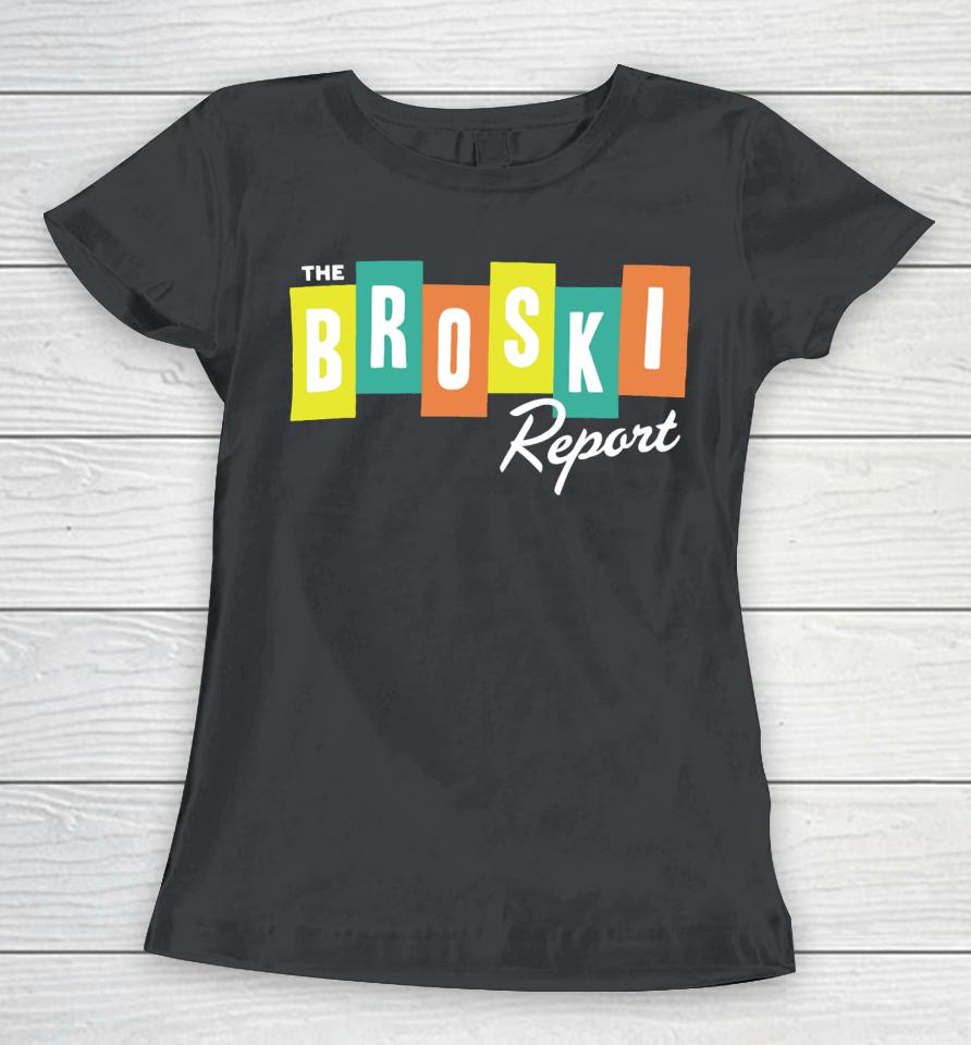 Broski Shop National News Blast Women T-Shirt