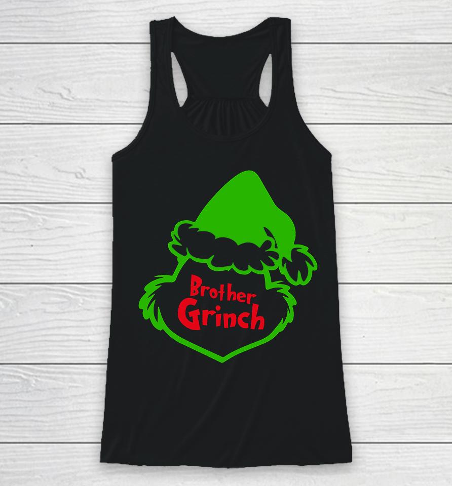 Brother Grinch Christmas Racerback Tank