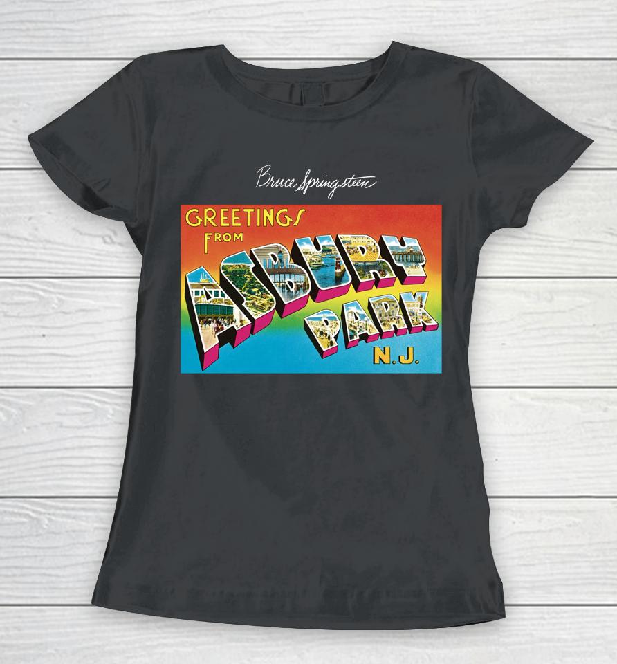 Bruce Springsteen Asbury Park Women T-Shirt