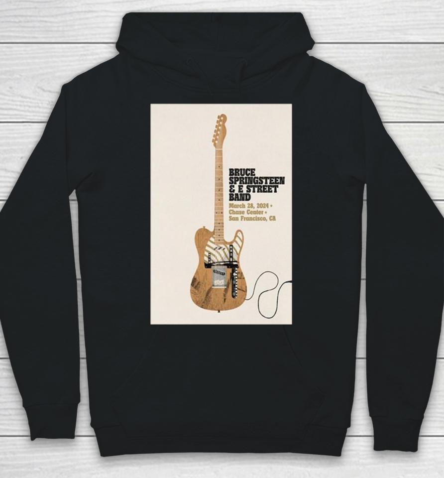 Bruce Springsteen &Amp; E Street Band Tour Chase Center, San Francisco, Ca March 28 2024 Hoodie