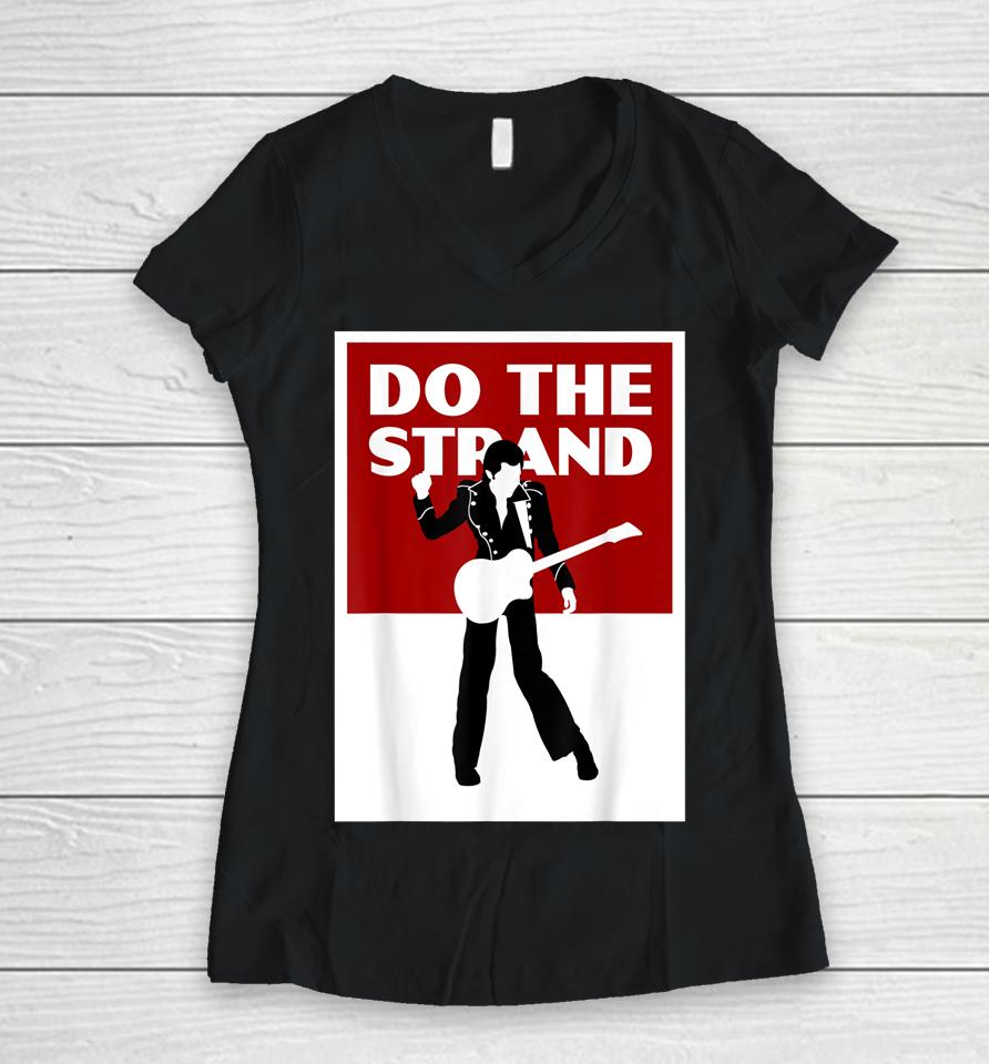 Bryan Ferry Roxys Music Do The Strands Women V-Neck T-Shirt