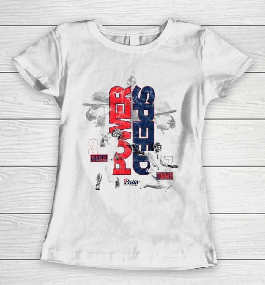 Bryce Harper #3 Power &Amp; Speed Women T-Shirt