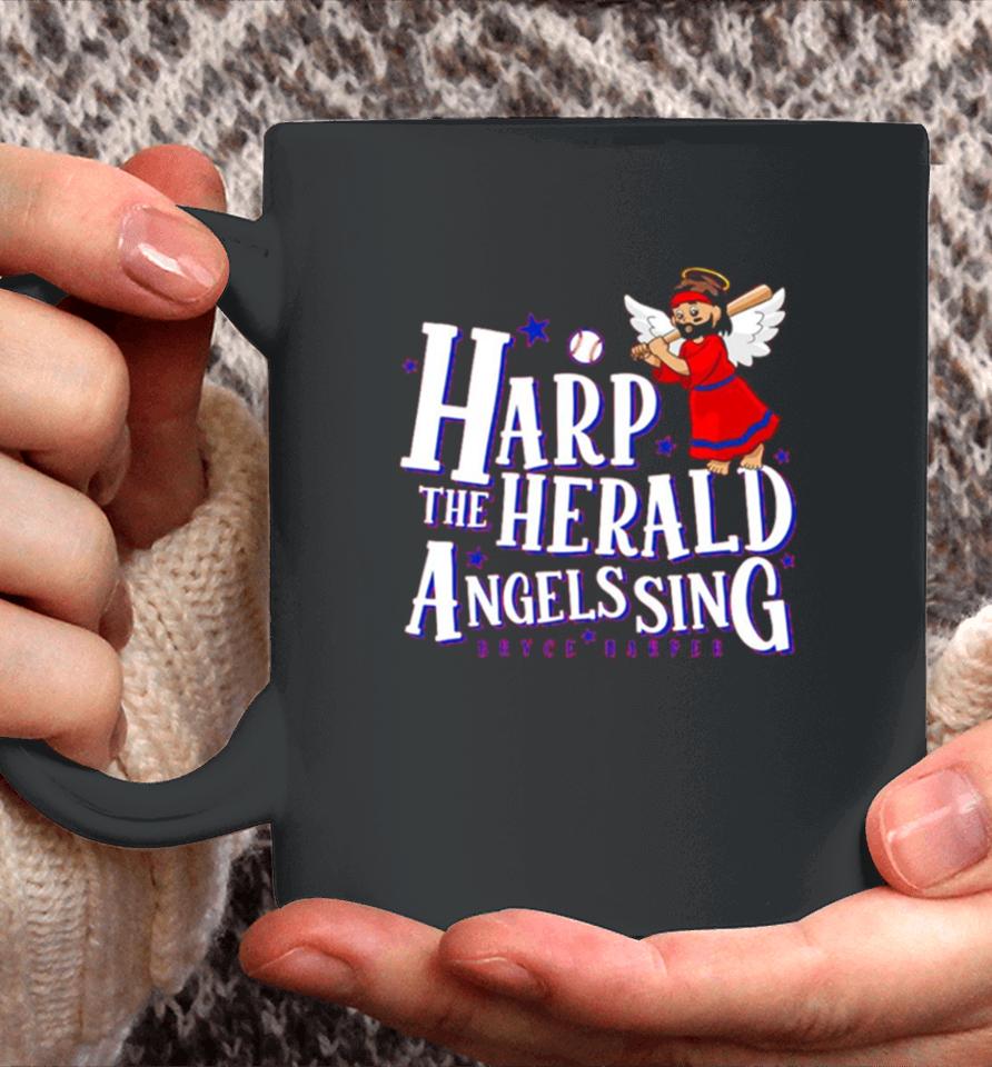 Bryce Harper Harp The Herald Angels Sing Coffee Mug