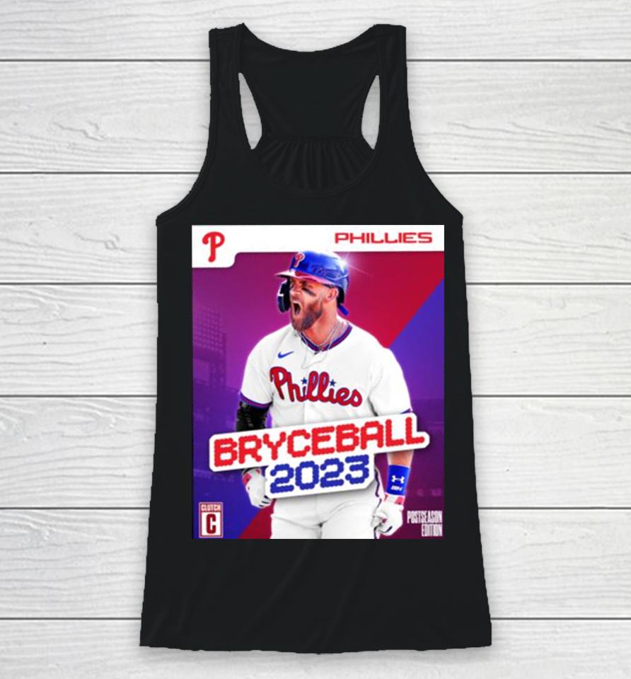Bryce Harper Phillies Bryceball 2023 Racerback Tank