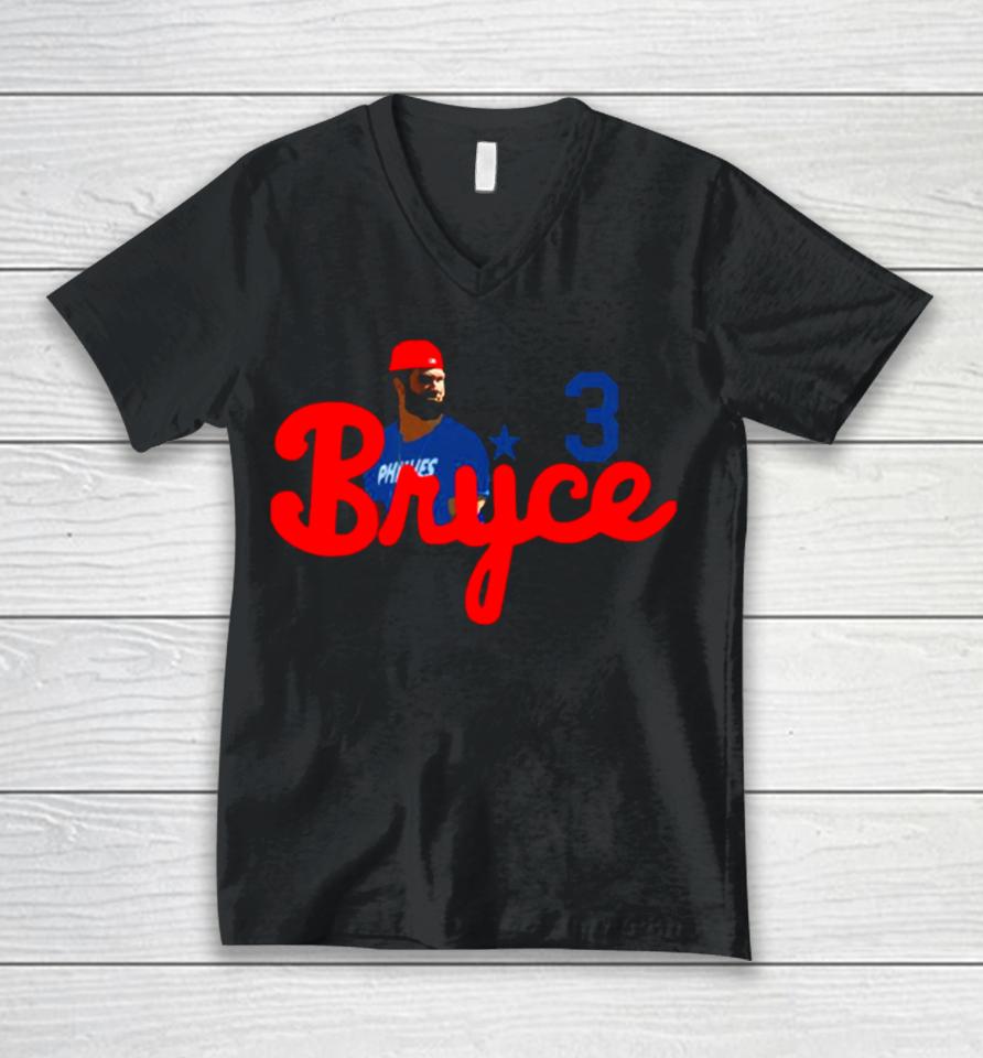 Bryce Harper Phillies Classic Unisex V-Neck T-Shirt