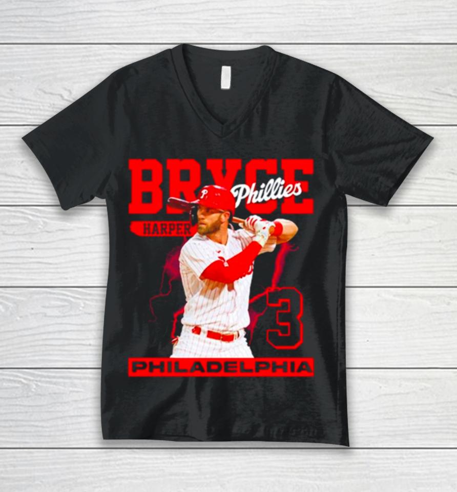 Bryce Harper Phillies Fan Unisex V-Neck T-Shirt