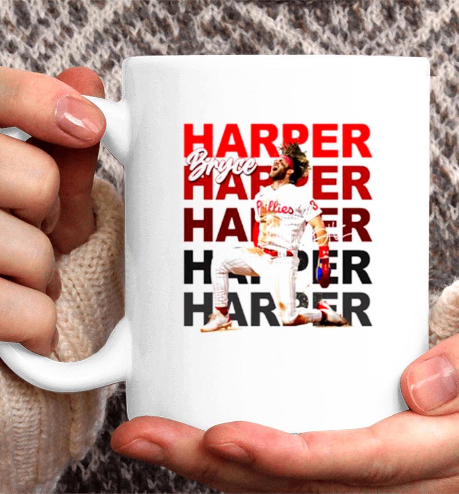 Bryce Harper Phillies Fans Signature Coffee Mug
