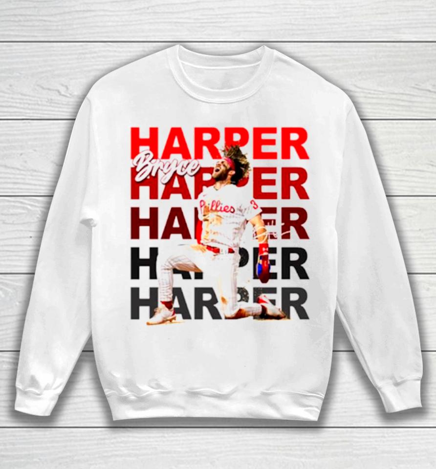 Bryce Harper Phillies Fans Signature Sweatshirt