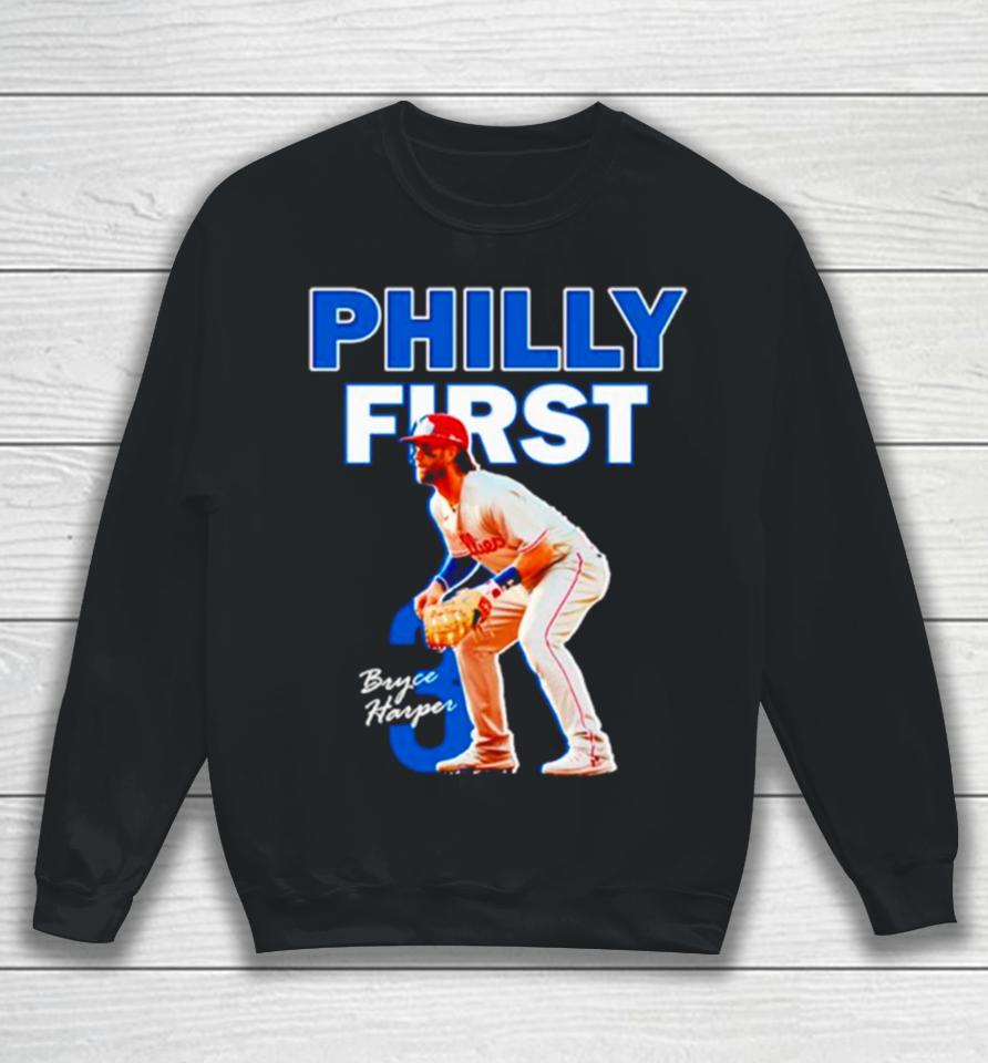 Bryce Harper Philly First Signature Sweatshirt
