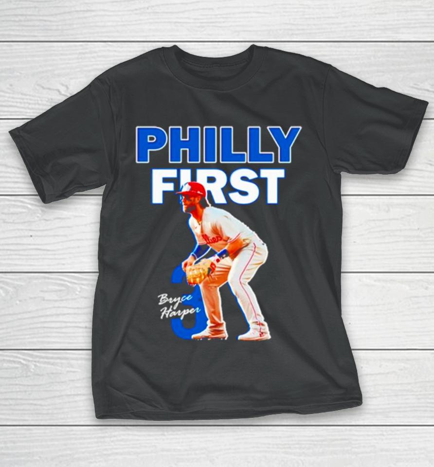 Bryce Harper Philly First Signature T-Shirt