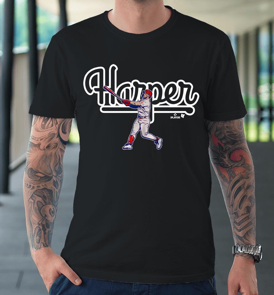 Bryce Harper Philly Swing Premium T-Shirt