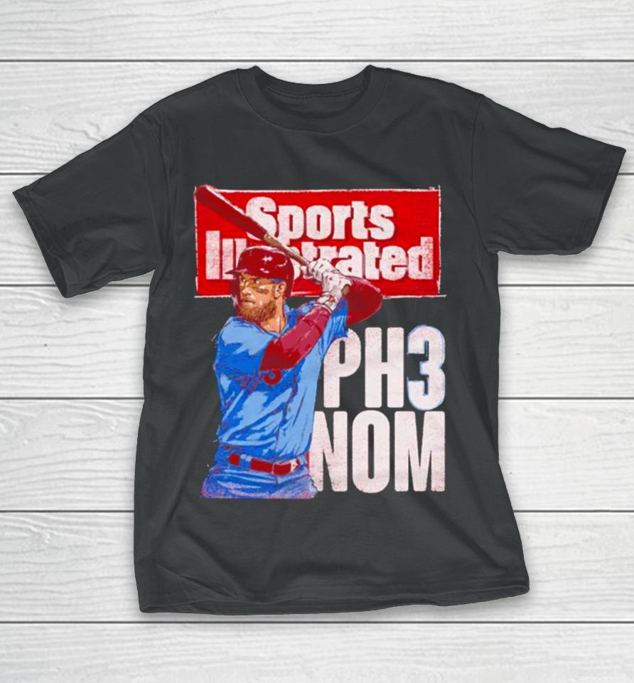 Bryce Harper Sports Illustrated &Amp; Philadelphia Ph3Nom T-Shirt