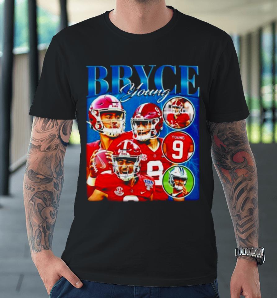 Bryce Young Alabama Crimson Tide Football Graphic Premium T-Shirt