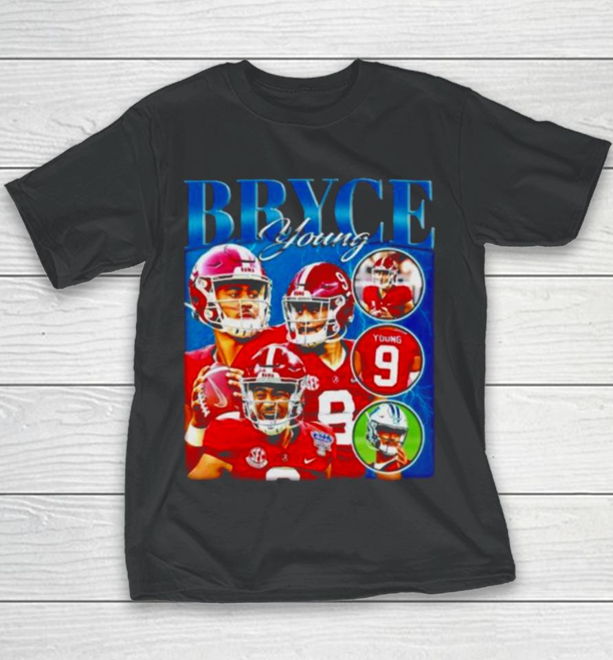 Bryce Young Alabama Crimson Tide Football Graphic Youth T-Shirt